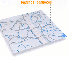 3d view of Passagem dos Moços