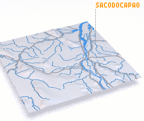3d view of Saco do Capão