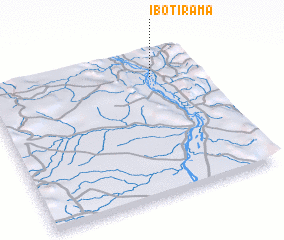 3d view of Ibotirama