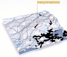 3d view of Parque Maroné
