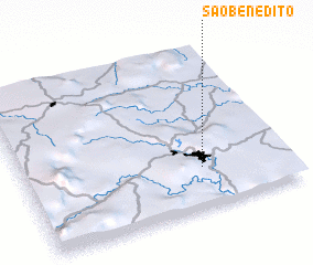 3d view of São Benedito