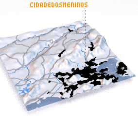 3d view of Cidade dos Meninos