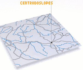 3d view of Centro dos Lopes