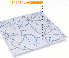 3d view of Bacabal do Carrinho