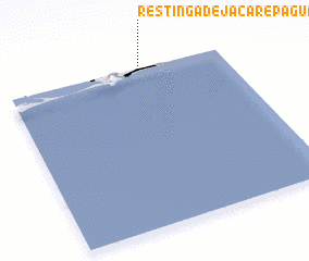 3d view of Restinga de Jacarepaguá