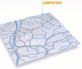 3d view of Campo Frio