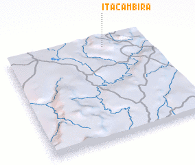 3d view of Itacambira