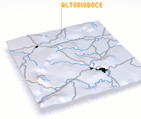 3d view of Alto Rio Doce