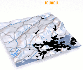 3d view of Iguaçu