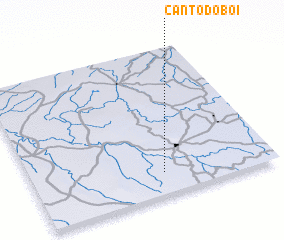 3d view of Canto do Boi