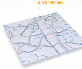 3d view of Poço de Pedra