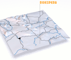 3d view of Rio Espera