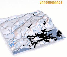 3d view of Vargem Grande