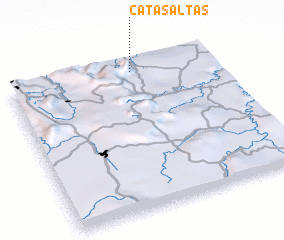 3d view of Catas Altas