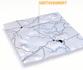 3d view of Santos Dumont