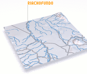 3d view of Riacho Fundo