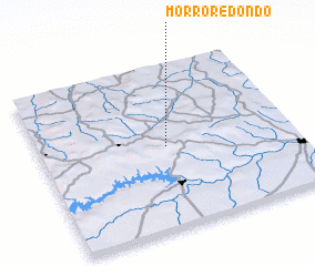 3d view of Morro Redondo
