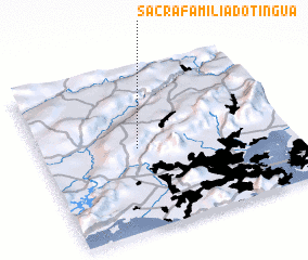 3d view of Sacra Família do Tinguá