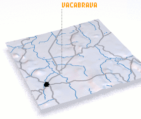 3d view of Vaca Brava