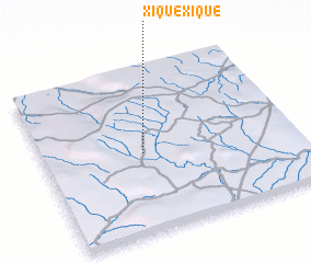 3d view of Xique-Xique