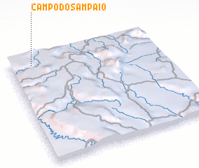 3d view of Campo do Sampaio