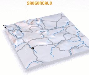 3d view of São Gonçalo