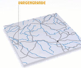 3d view of Vargem Grande