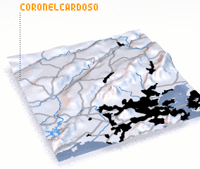 3d view of Coronel Cardoso
