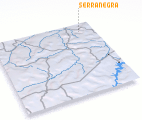 3d view of Serra Negra