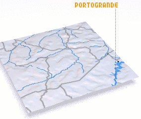 3d view of Pôrto Grande