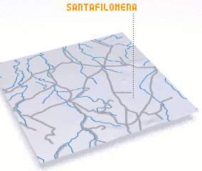 3d view of Santa Filomena