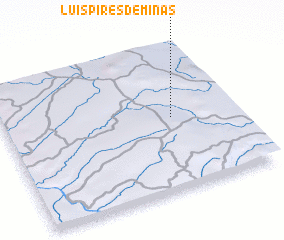 3d view of Luís Pires de Minas