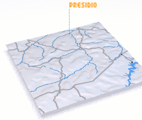 3d view of Presídio