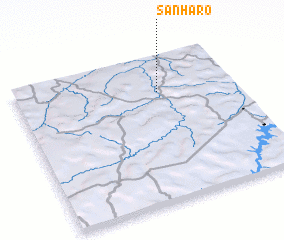 3d view of Sanharó