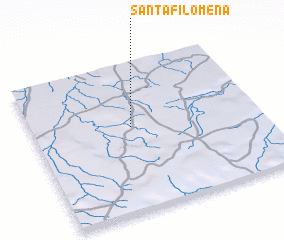 3d view of Santa Filomena