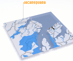 3d view of Jacarèquara