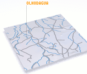 3d view of Ôlho dʼÁgua