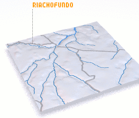 3d view of Riacho Fundo