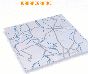 3d view of Igarapé Grande
