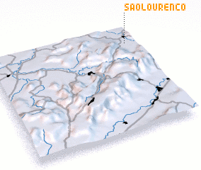 3d view of São Lourenço