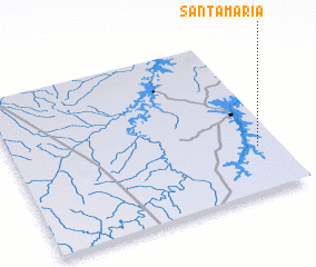 3d view of Santa Maria