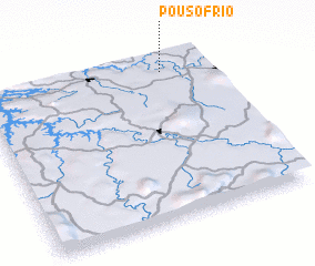 3d view of Pouso Frio