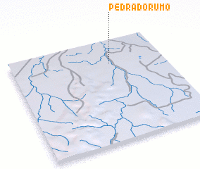 3d view of Pedra do Rumo