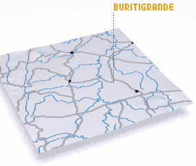 3d view of Buriti Grande