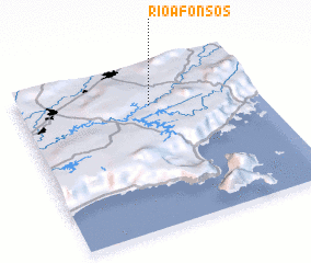 3d view of Rio Afonsos