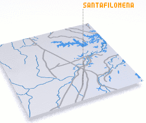 3d view of Santa Filomena