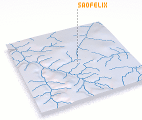 3d view of São Félix