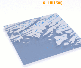 3d view of Alluitsoq