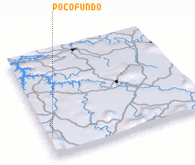 3d view of Poço Fundo