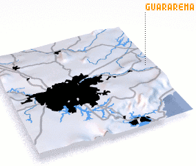 3d view of Guararema